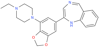    5-(4-ethyl-1-piperazinyl)-3,4-methylenedioxyphenylbenzo-1,4-diazepine.png