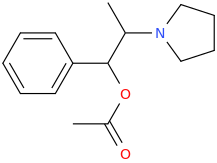   1-phenyl-1-acetoxy-2-(1-pyrrolidinyl)propane.png