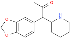 3-(3,4-methylenedioxyphenyl)-3-(2-piperidinyl)acetone.png