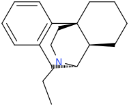  N-ethyl-(4bS,8aR,9S)-6,7,8,8a,9,10-hexahydro-5H-9,4b-(epiminoethano)phenanthrene.png